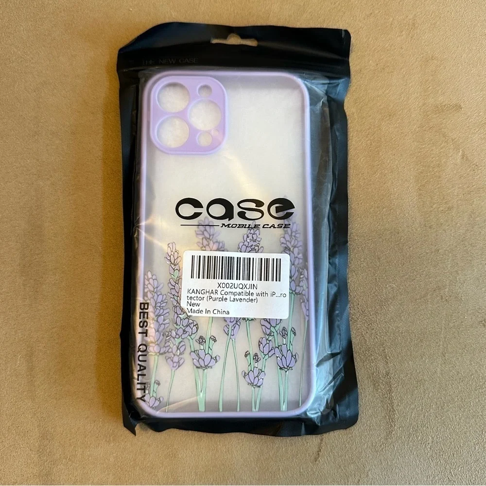 Case Iphone Pro Max Lavender Flower 6.3 inch